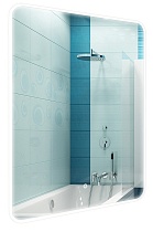Зеркало AZARIOEsterna Raggio 600х800 влагостойкое с подсветкой, сенсорный выключатель с функцией диммера