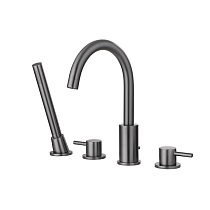 Смеситель ABBER Wasser Kreis AF8113NG на борт ванны, никель