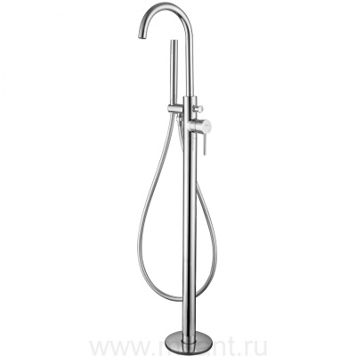 Смеситель ABBER Wasser Kreis AF8115 напольный для ванны, хром