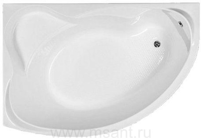 Акриловая ванна Aquanet Jamaica 160x100 L (с каркасом)