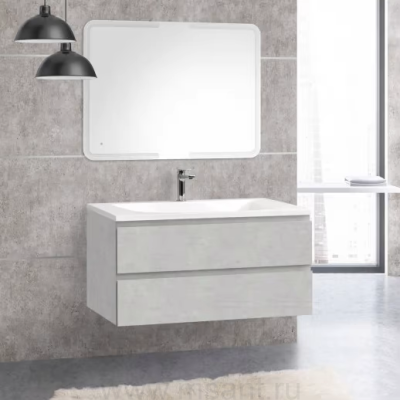 Мебель для ванной Cezares Molveno 100 beton