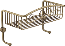 Полка Migliore Complementi ML.COM-50.601.BR бронза