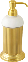 Дозатор Migliore Fortuna керамика, золото