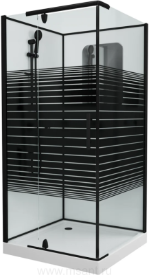 Душевая кабина Grossman GR270QL 100х100 см, без крыши