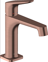 Смеситель Axor Citterio M 34010310 для раковины, шлифованное красное золото