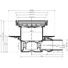 Душевой трап Pestan Confluo Standard с решеткой (13000093)