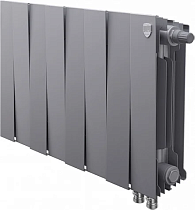Радиатор биметаллический Royal Thermo Piano Forte 300 VDR silver satin, 8 секций