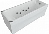 Акриловая ванна Aquatek Альфа 140x70, с каркасом, сливом-переливом (слева или справа), без фронтального экрана