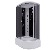 Душевая кабина Niagara Classic NG-2510-14LF (120х80х215) высокий поддон(40см),стекло тонированное