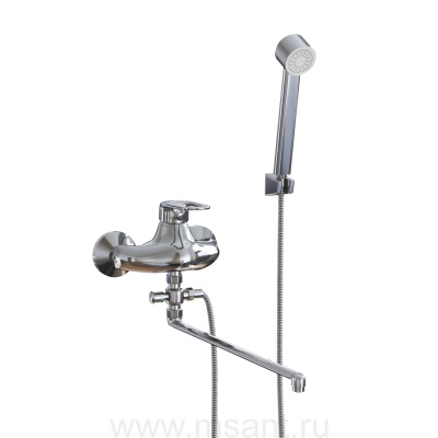 Смеситель для ванны MIXLINE 40k MIXLINE ML06-02