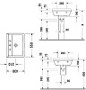 Раковина Duravit Starck 3 0300550000 55 см