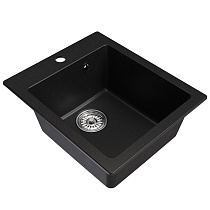 Мойкa MIXLINE ML-GM14 ультра-черная (344), 420*500*190мм