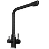 Смеситель для кухни 35к MIXLINE ML-GS13 (308) черный с вых. для питьевого фильтра
