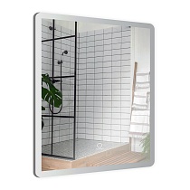 Зеркало AZARIO Lucia 600х800 с подсветкой, сенсорный выключатель с функцией диммера