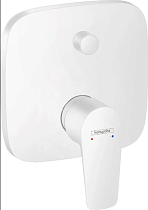 Смеситель Hansgrohe Talis E 71474700 для ванны с душем, матовый белый