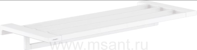 Полка Hansgrohe AddStoris 41751700 матовый белый