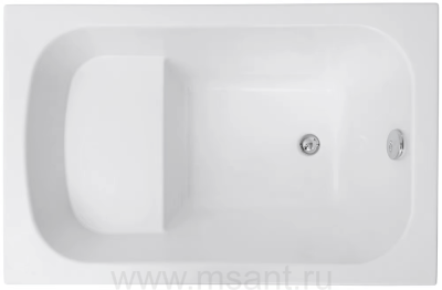 Акриловая ванна Aquanet Seed 110x70