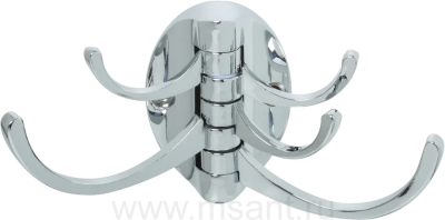 Крючок Fixsen Equipment хром, поворотный