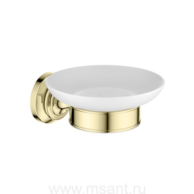 Мыльница Aquatek, полир. золото AQ4503PG КЛАССИК