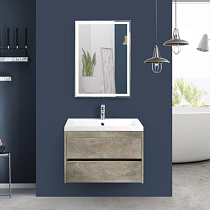 Мебель для ванной Art&Max Family 60, подвесная, Cemento Veneto