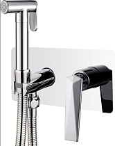 Гигиенический душ Boheme Venturo 377 со смесителем, С ВНУТРЕННЕЙ ЧАСТЬЮ