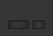 Кнопка смыва Cersanit Movi 63527 черная матовая