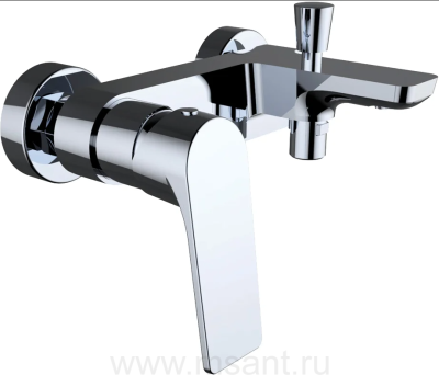 Смеситель Clever Vogue Xtreme 61411 для ванны с душем