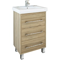 Тумба Sanflor Ларго 60 (ШВ) раковина Фостер 60