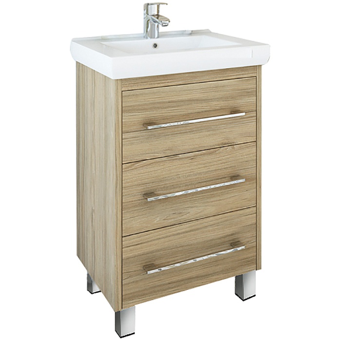 Тумба Sanflor Ларго 60 (ШВ) раковина Фостер 60