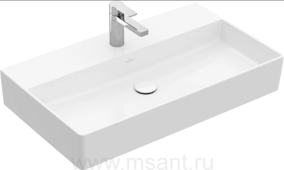 Раковина Villeroy & Boch Memento 4A228L01 alpin, без перелива