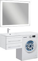 Мебель для ванной Aquanet Верона 120 подвесная белая