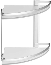 Полка AM.PM Sense L A7456200 2-ярусная, серебристая