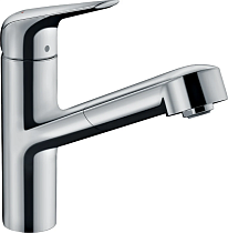Смеситель Hansgrohe Focus M42 71814000 для кухонной мойки, хром