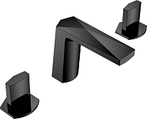 Смеситель для раковины Boheme Venturo 150-B-ICE черный