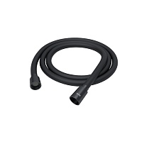 Шланг для душа, черный матовый, силиконовый, 1,5м, Optima Home, IDDIS, OPH15BLi19
