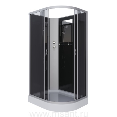 Душевая кабина Niagara Classic NG-3512-14LBK (120х80х200) низкий поддон(13см),стекло тонированное