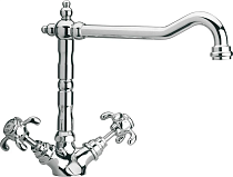 Смеситель Paini Ornellaia 87CR570BKM для кухонной мойки