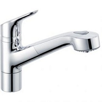 Кухонный однорычажный смеситель KLUDI OBJEKTA с выдвижным изливом