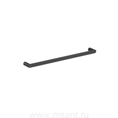 Полотенцедержатель 600 мм Aquatek, матовый черный AQ4414MB ЛИРА