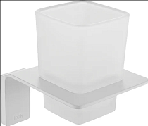 Стакан IDDIS Slide SLIWTG1i45 матовое стекло, белый