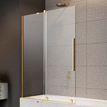 Шторка на ванну Radaway Furo Gold PND II 160 L