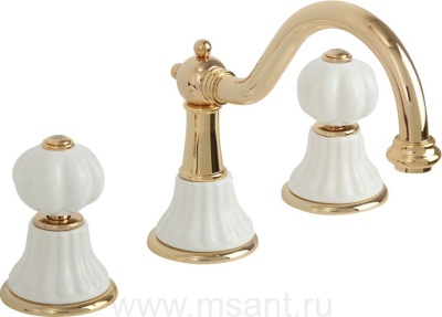 Смеситель Migliore Olivia 19023 для раковины, золото