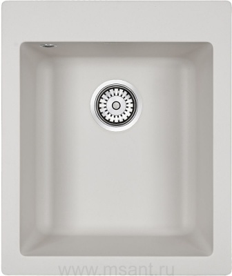 Мойка кухонная Paulmark Leer PM104249-WH белый