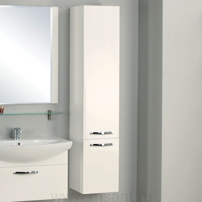 Шкаф-пенал AQUATON Ария белый