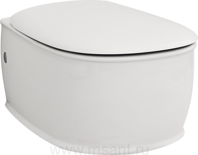 Унитаз подвесной ArtCeram AzuleyATV001 05 00 белый матовый