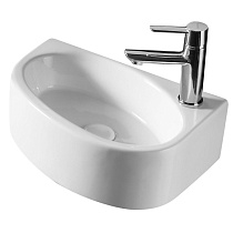 Раковина Azario 42х29х14, подвесная правая, белая