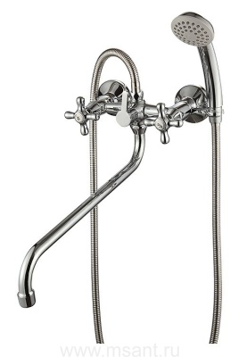 Смеситель Rossinka H H02-84 универсальный