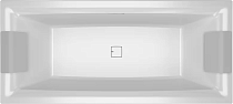Акриловая ванна Riho Still Square 180x80 два подголовника