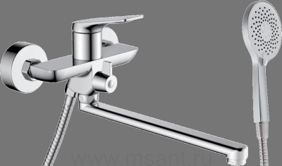 Универсальный смеситель Haiba HB22816 хром