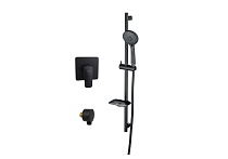 Комплект для душа Aquatek Вега AQ1076MB 3 в 1 AQ1066MB+AQ2454MB+AQ2011MB